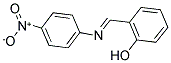 O-[N-(P-NITROPHENYL)FORMIMIDOYL]PHENOL Struktur