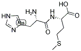 H-HIS-MET-OH Struktur