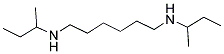 N,N'-DI-SEC-BUTYL-1,6-HEXANEDIAMINE Struktur