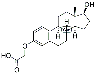 1,3,5(10)-ESTRATRIEN-3,17-BETA-DIOL-3 CARBOXYMETHYLETHER Struktur