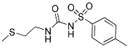 1-(2-(METHYLTHIO)-ETHYL)-3-(PARA-TOLYLSULFONYL)-UREA Struktur