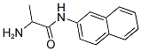 DL-ALANYL-B-NAPHTHYLAMIDE Struktur