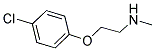 N-[2-(4-CHLOROPHENOXY)ETHYL]-N-METHYLAMINE Struktur