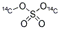 DIMETHYL SULFATE, [14C] Struktur