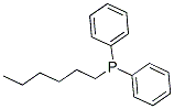 DIPHENYL-N-HEXYLPHOSPHINE Struktur