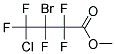 METHYL 3-BROMO-4-CHLORO-2,2,3,4,4-PENTAFLUOROBUTYRATE Struktur