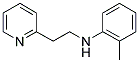 N1-[2-(2-PYRIDYL)ETHYL]-2-METHYLANILINE Struktur