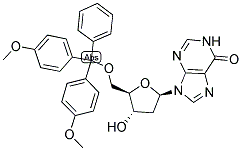 5'-O-(4,4'-DIMETHOXYTRITYL)-DEOXYINOSINE Struktur