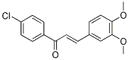 4'-CHLORO-3,4-DIMETHOXYCHALCONE Struktur