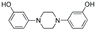 N,N'-BIS(3-HYDROXYPHENYL)PIPERAZINE Struktur