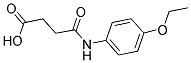 N-(4-ETHOXY-PHENYL)-SUCCINAMIC ACID Struktur