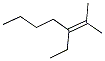 3-ETHYL-2-METHYL-2-HEPTENE Struktur
