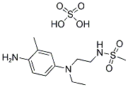 4-AMINO-N-ETHYL-N-(BETA-METHYLSULFONAMIDOETHYL)-M-TOLUIDINESESQUISULFATE Struktur