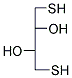 1,4-DITHIO-2,3-BUTANEDIOL Struktur