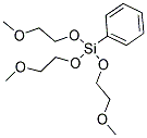 PHENYLTRIS(METHOXYETHOXY)SILANE Struktur