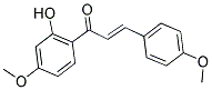 1-(2-HYDROXY-4-METHOXYPHENYL)-3-(4-METHOXYPHENYL)PROP-2-EN-1-ONE Struktur