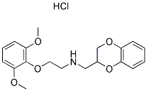 WB 4101 HYDROCHLORIDE Struktur