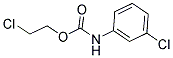 2-CHLOROETHYL N-(3-CHLOROPHENYL)CARBAMATE Struktur