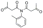 N-(O-TOLYL)-DIACETOACETAMIDE Struktur