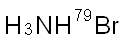 AMMONIUM BROMIDE-79BR Struktur