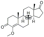 4-ANDROSTEN-4-OL-3,17-DIONE METHYL ETHER Struktur