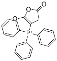 5-OXO-3-(1,1,1-TRIPHENYLPHOSPHONIO)-4,5-DIHYDROFURAN-2-OLATE Struktur