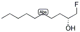 (R)-1-FLUORO-2-DECANOL Struktur