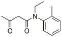 N-ETHYL-ORTHO-ACETOACETOTOLUIDIDE Struktur