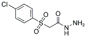 2-((4-CHLOROPHENYL)SULFONYL)ACETYL HYDRAZIDE Struktur