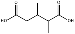 2,3-DIMETHYLGLUTARIC ACID Struktur