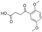 3-(2',5'-DIMETHOXYBENZOYL)PROPIONIC ACID Struktur