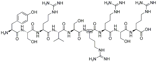 TYR-SER-ARG-VAL-SER-ARG-ARG-SER-ARG Struktur