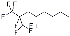 1,1,1,2-TETRAFLUORO-2-TRIFLUOROMETHYL-4-IODOOCTANE Struktur