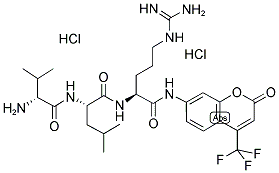 KALLIKREIN SUBSTRATE, FLUOROGENIC Struktur