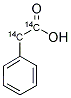 PHENYLACETIC ACID, [1,2-14C] Struktur