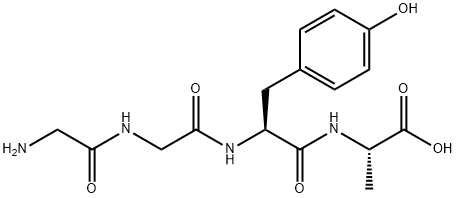 H-GLY-GLY-TYR-ALA-OH Struktur