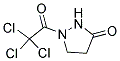 1-(2,2,2-TRICHLOROACETYL)TETRAHYDRO-3H-PYRAZOL-3-ONE Struktur