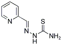 PYRIDINE-2-CARBOXALDEHYDE THIOSEMICARBAZONE Struktur