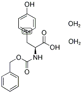 Z-L-TYR-OH 2H2O Struktur