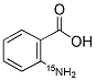 2-AMINOBENZOIC ACID (15N) Struktur