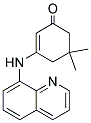 5,5-DIMETHYL-3-(8-QUINOLYLAMINO)CYCLOHEX-2-EN-1-ONE Struktur