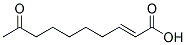 9-OXO-2-DECENOIC ACID Struktur