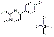 2-(4-METHOXYPHENYL)PYRIDO[1,2-A]PYRIMIDIN-5-IUM PERCHLORATE Struktur