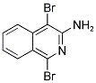 1,4-DIBROMOISOQUINOLIN-3-YLAMINE Struktur