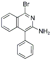 1-BROMO-4-PHENYL-3-ISOQUINOLINAMINE Struktur