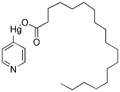 PYRIDYLMERCURIC STEARATE Struktur