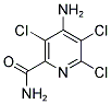 4-AMINO-3,5,6-TRICHLOROPYRIDINE-2-CARBOXAMIDE Struktur