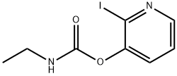 2-IODO-3-PYRIDINYL N-ETHYLCARBAMATE Struktur