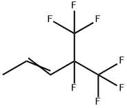 4,5,5,5-TETRAFLUORO-4-(TRIFLUOROMETHYL)PENT-2-ENE Struktur