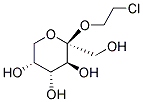 2-(2-CHLOROETHOXY)-2-(HYDROXYMETHYL)TETRAHYDRO-2H-PYRAN-3,4,5-TRIOL Struktur